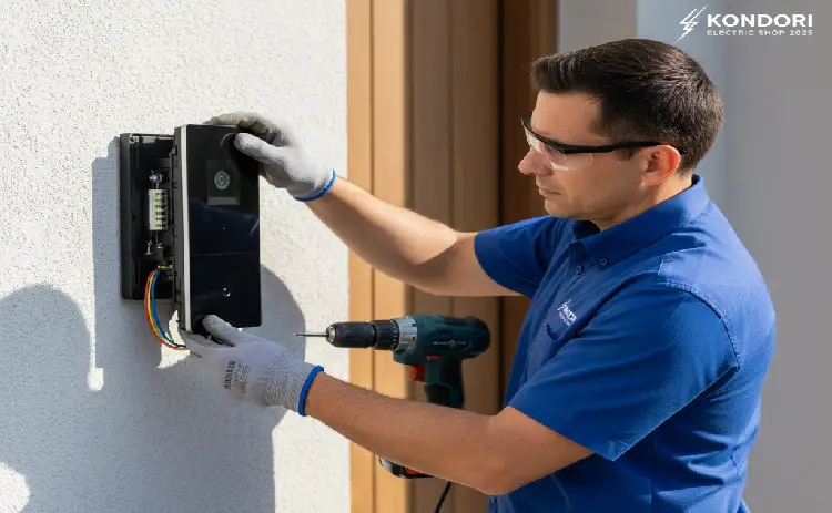 آموزش نصب آیفون تصویری