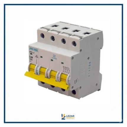 کلید مینیاتوری 4 پل پارس فانال مدل PFN-10KA-4P