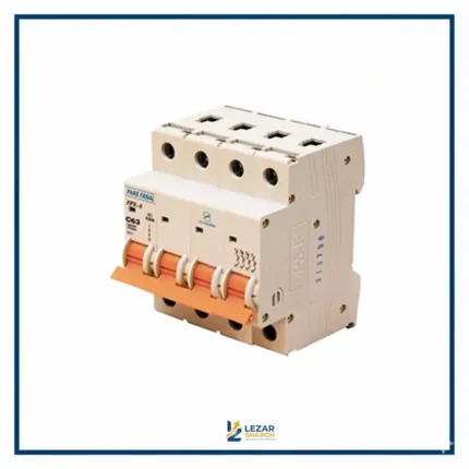 کلید مینیاتوری 3 پل و نول پارس فنال 6KA مدل PFN-3P+N
