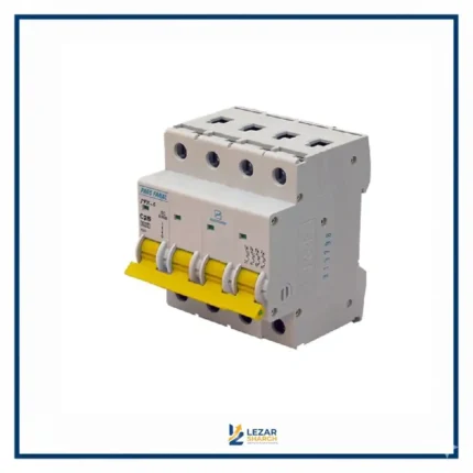 کلید مینیاتوری 4 پل پارس فنال 6KA مدل PFN-4P